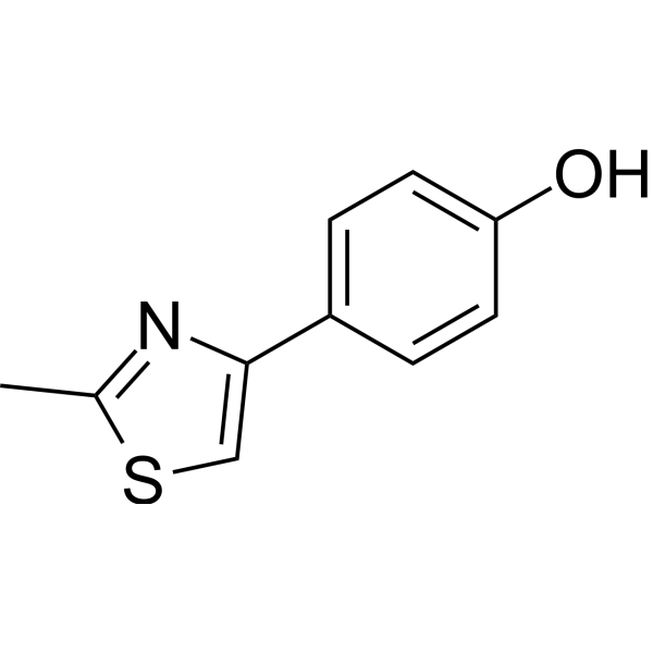 4-(2-Methyl-4-thiazolyl)phenol (4-(2-Methylthiazol-4-yl)phenol) 30686-73-8